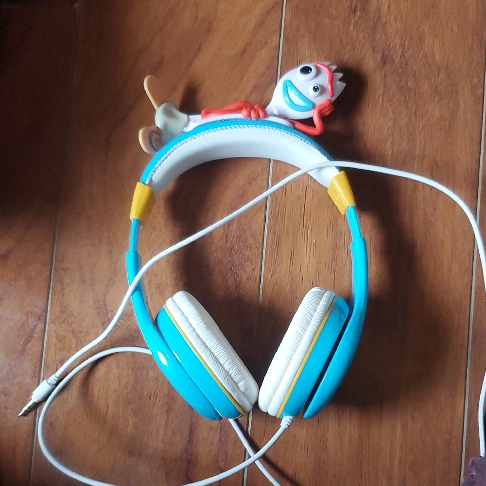 Disney Blue and White On-Ear Headphones